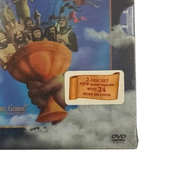 Monty Python and the Holy Grail Special Edition 2 Disc Set New Sealed - Picture 2 of 3